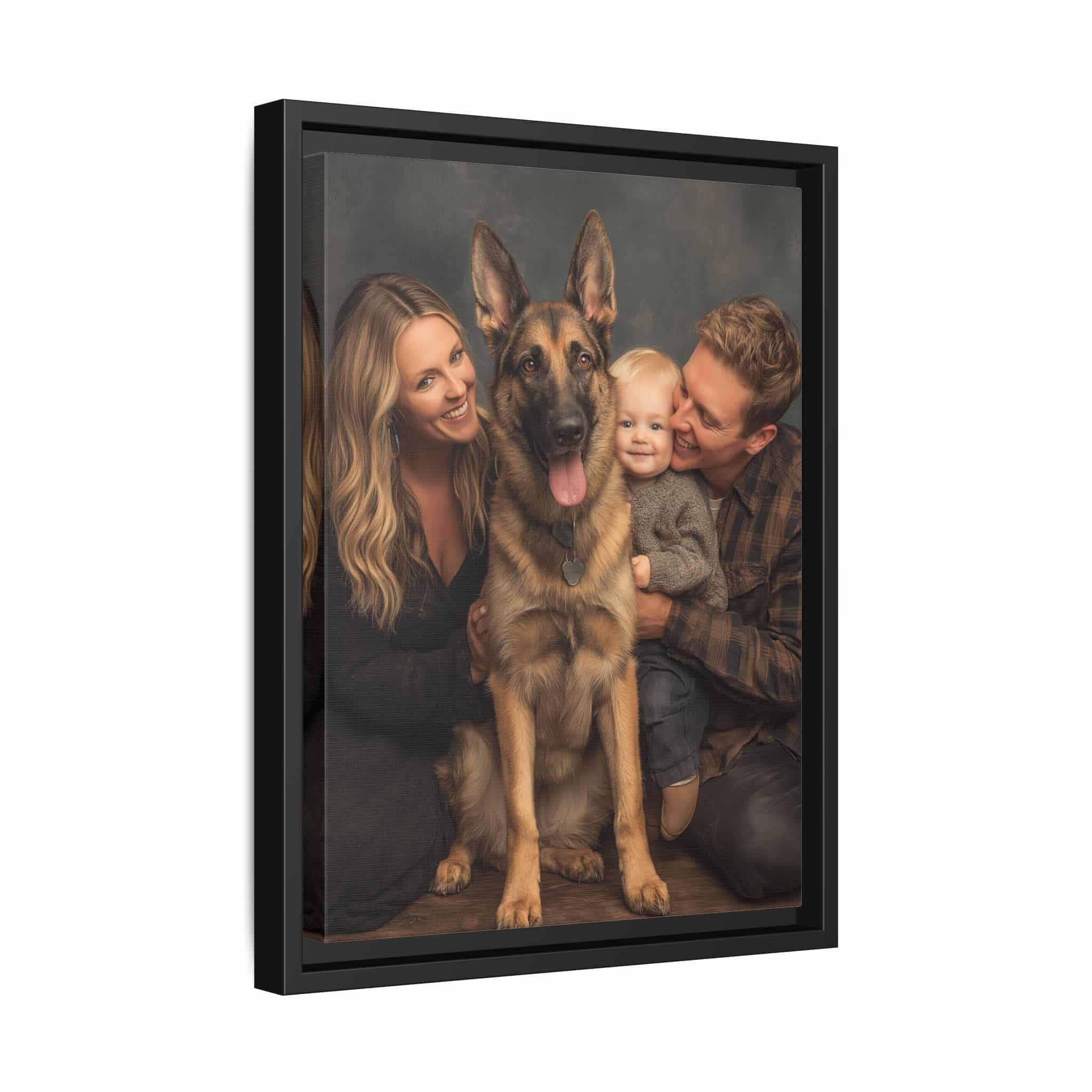 Personalized Framed Family Canvas Wall Art Vertical Multiple Sizes Available - Image 10