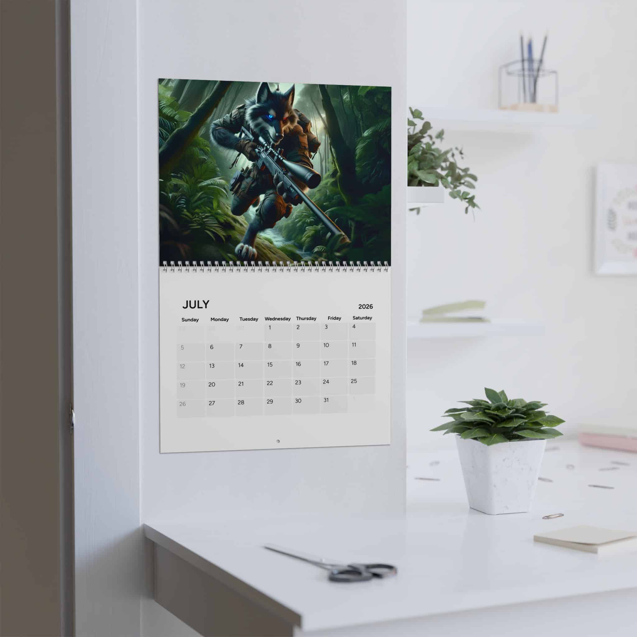 Arm The Animals Wall Calendar (2026) - Image 8