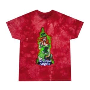 Undead Angels Leprechaun Queen Fiona Classic Reborn Style III Tie-Dye Tee, Crystal