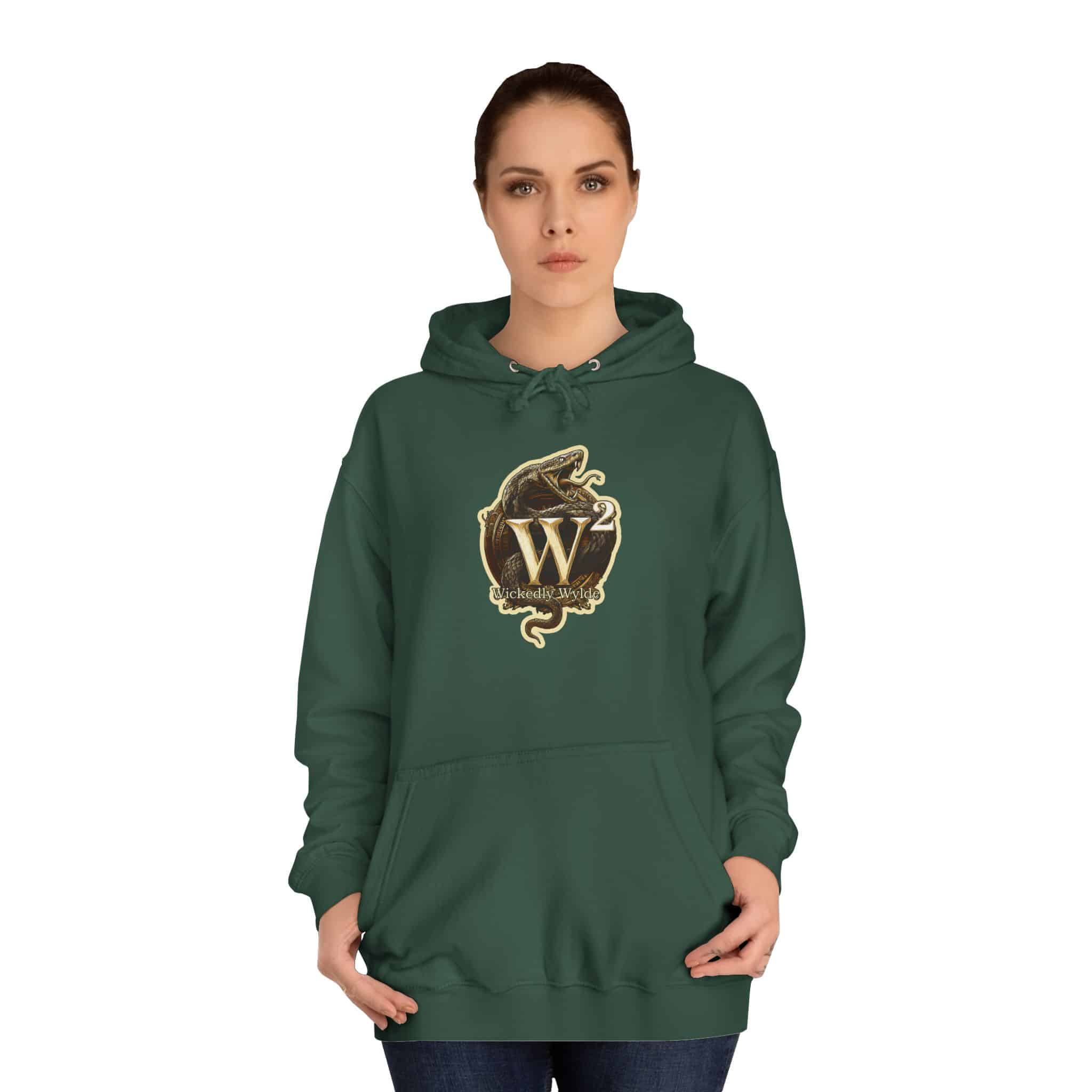 Cosmic Dolphins WD-D008 By Wyldesigns Unisex College Hoodie - Image 48