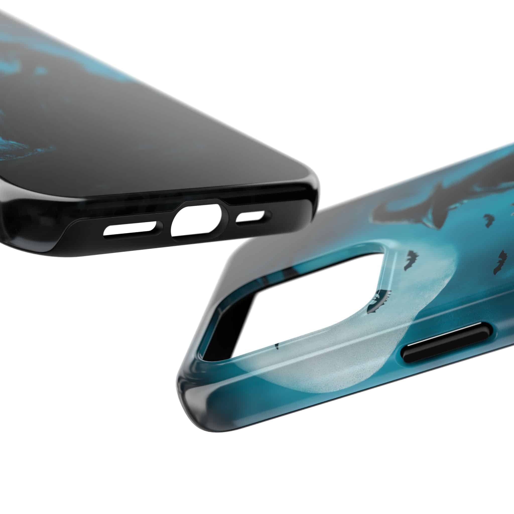 Witch With Black Cat By Moonlight #MJ-W003 iPhone 15 & 16 Tough Phone Cases - Image 15