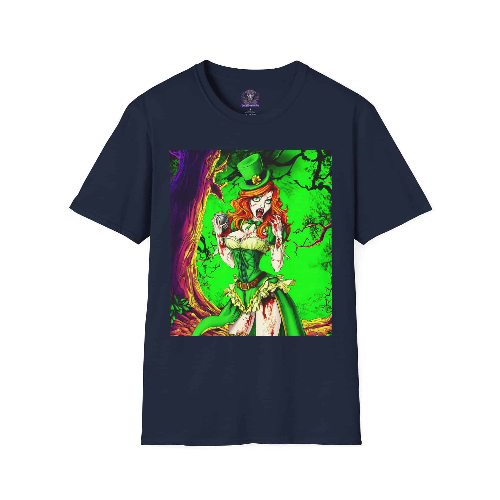 Undead Angels Leprechaun Queen Fiona Classic Reborn Style II Unisex T-Shirt - Image 57