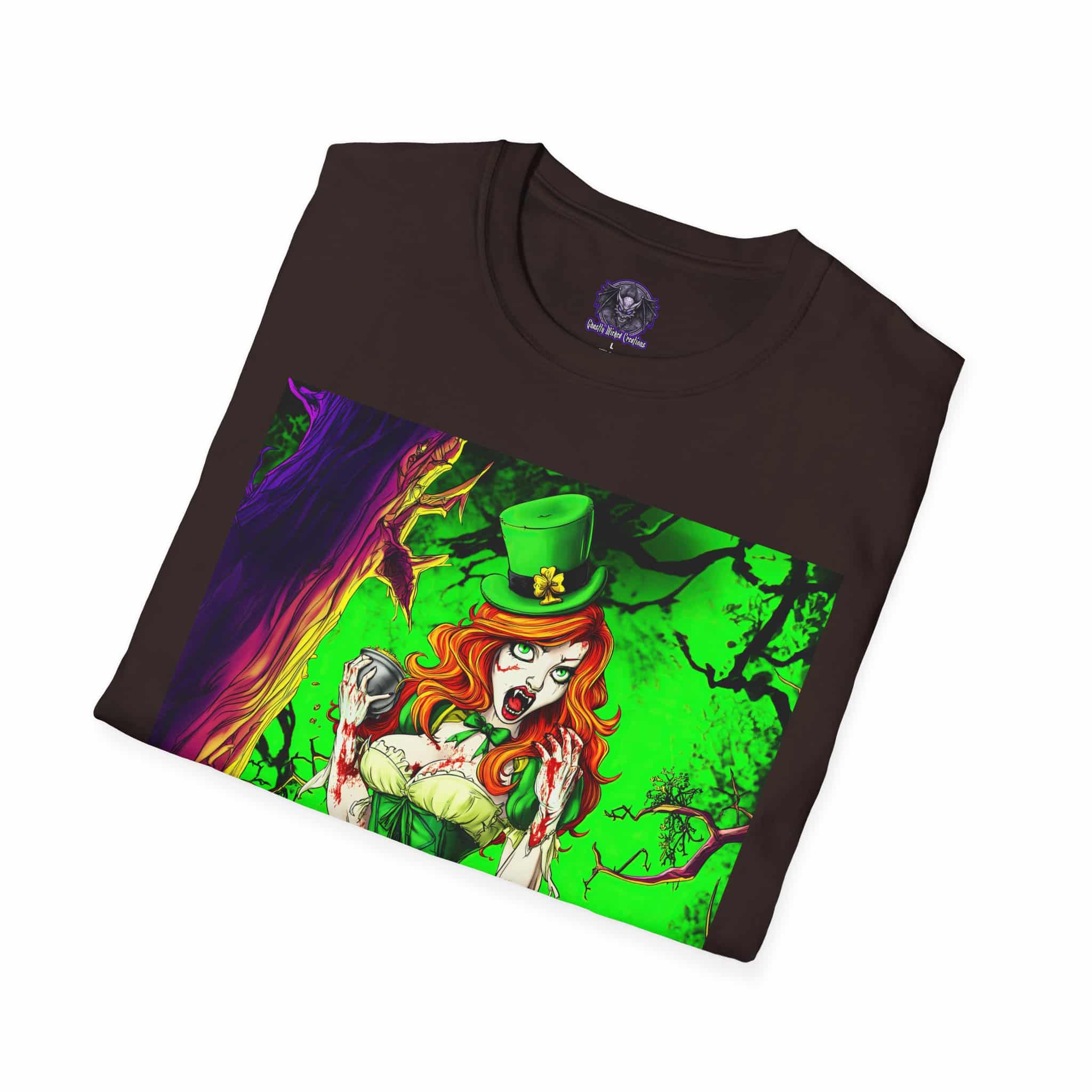 Undead Angels Leprechaun Queen Fiona Classic Reborn Style II Unisex T-Shirt - Image 36