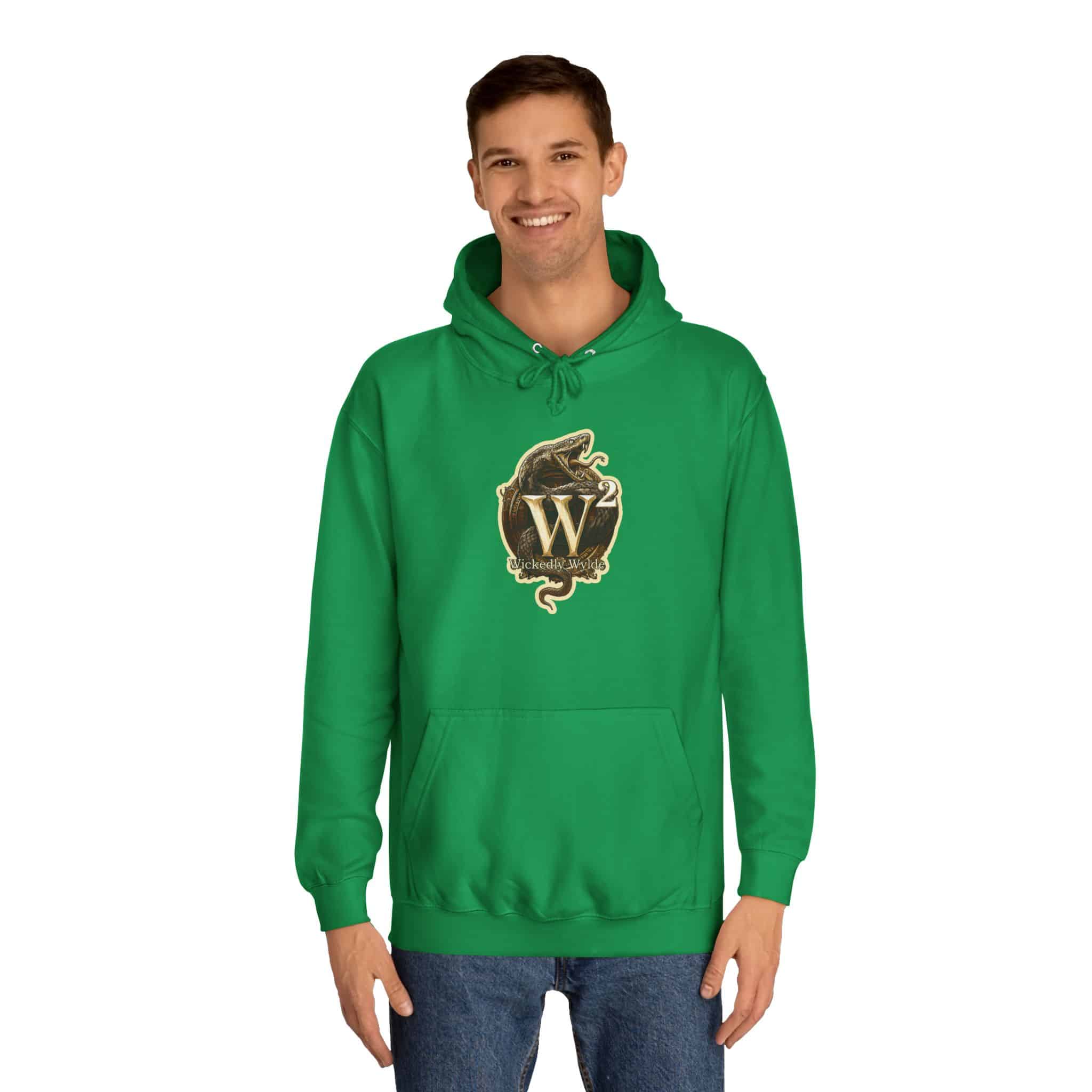 Cosmic Dolphins WD-D008 By Wyldesigns Unisex College Hoodie - Image 43