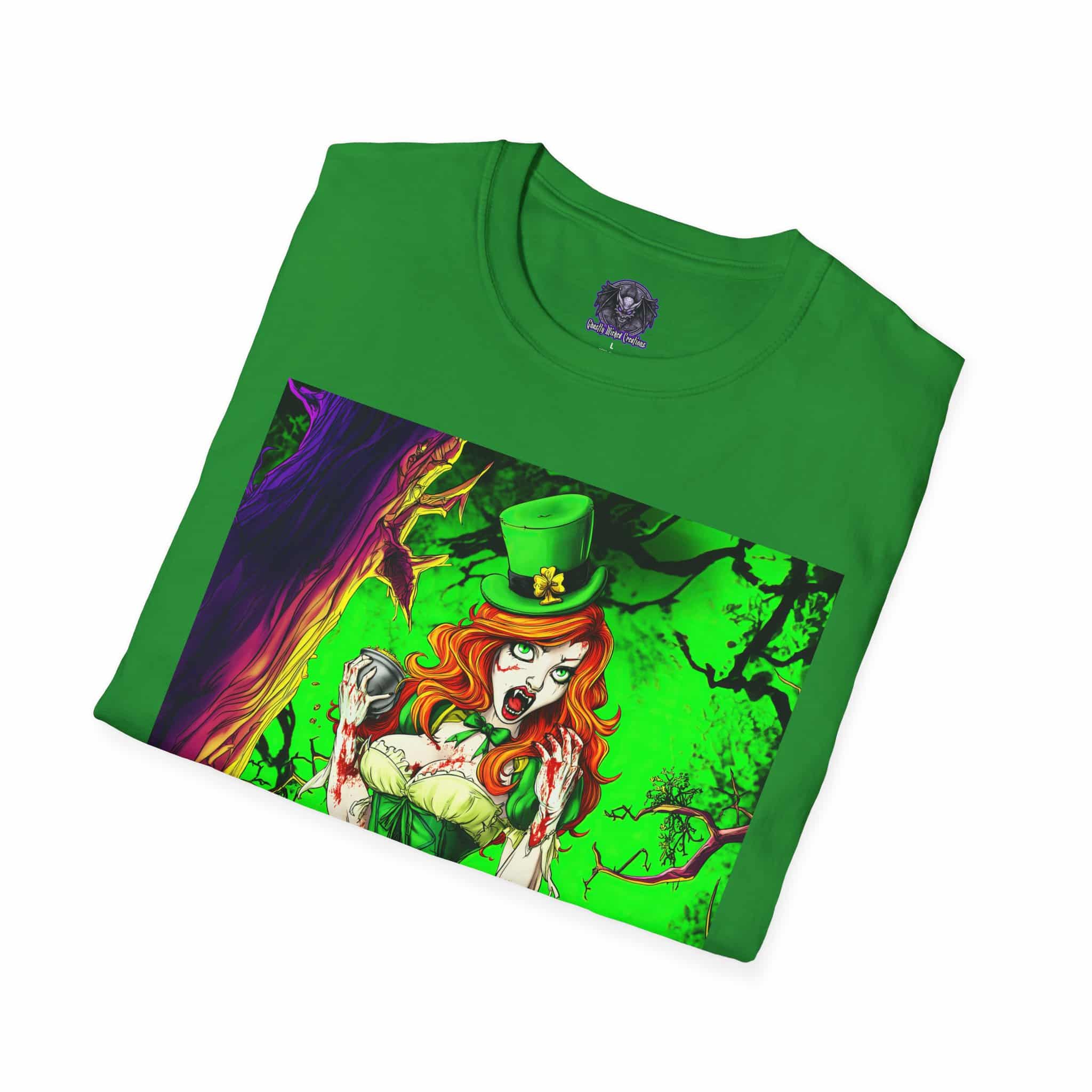 Undead Angels Leprechaun Queen Fiona Classic Reborn Style II Unisex T-Shirt - Image 8