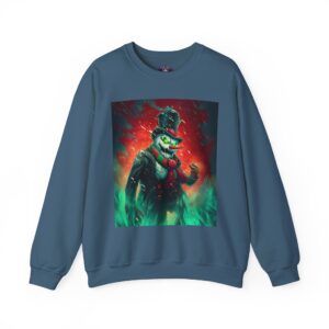 Sadistic Snowman II Unisex Heavy Blend™ Crewneck Sweatshirt Christmas