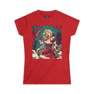 Undead Angels Vampire Kelly Klaus I Women's Softstyle Tee Christmas