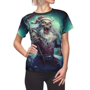 Undead Viking Santa I Women's Tee (AOP) Christmas