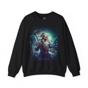 Undead Viking Santa I Unisex Heavy Blend™ Crewneck Sweatshirt Christmas