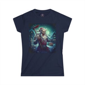 Undead Viking Santa I Women's Softstyle Tee Christmas