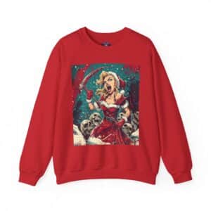 Undead Angels Vampire Kelly Klaus I Unisex Heavy Blend™ Crewneck Sweatshirt Christmas