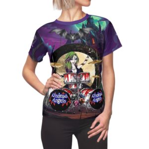 Undead Angels Vampire Drummer Juliette Classic 2025 Edition (No Text) Women's Tee (AOP)