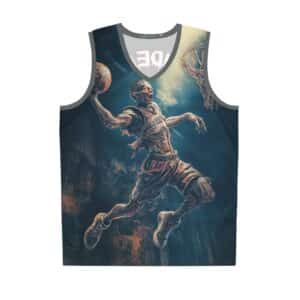 Zombie Player Team Basketball Jersey (AOP)