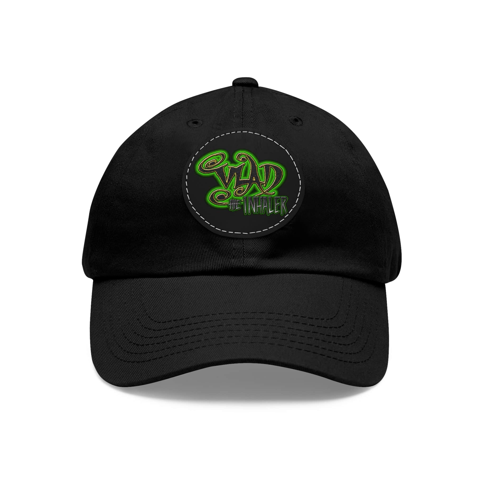 Vlad The Inhaler Band Artistic Round Leather Patch Dad Hat - Stylish Casual Cap - Image 61