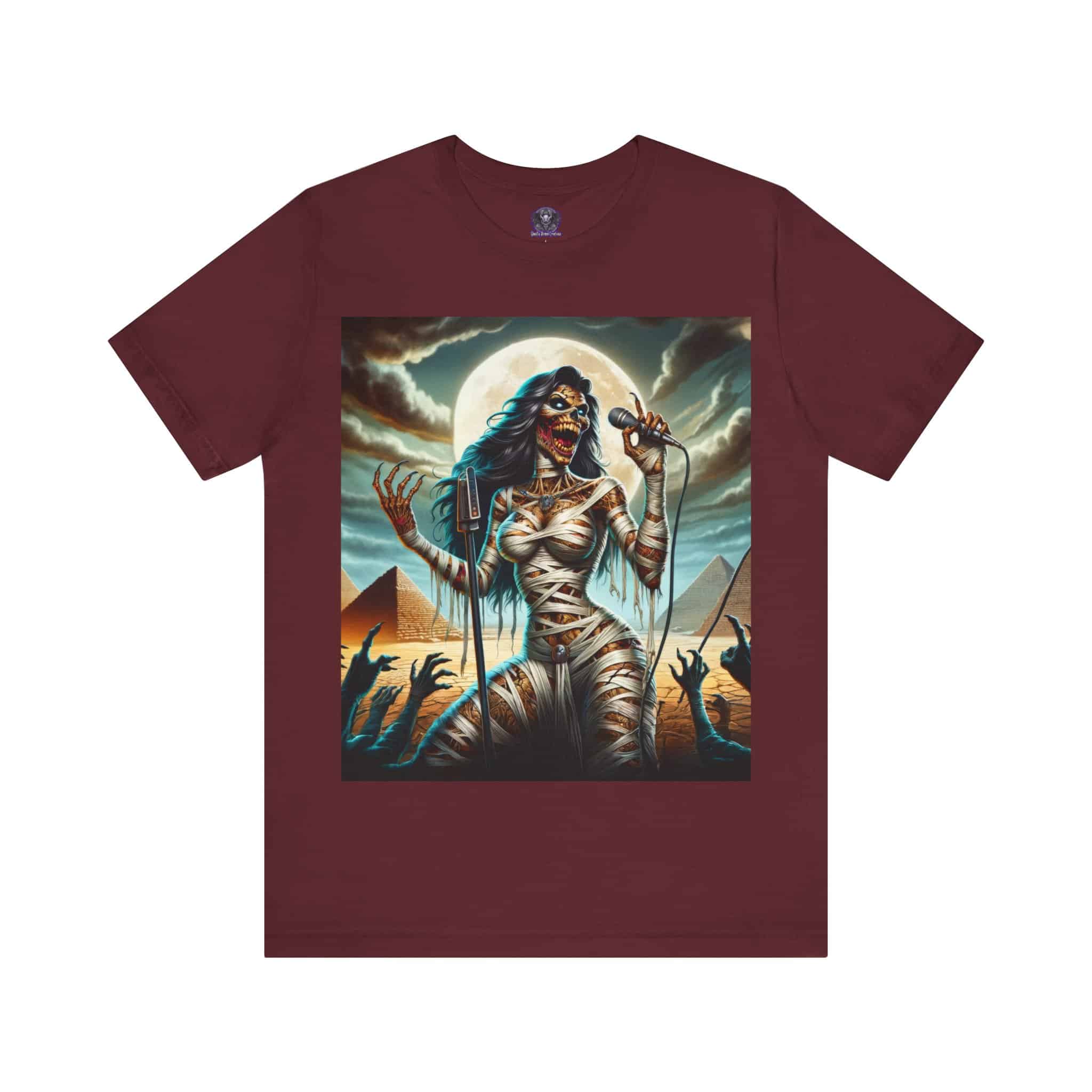 Monster Mosh 2024 Tour Mummy Goddess Singer #MM-D-MG02 Unisex Jersey Short Sleeve Tee - Image 26