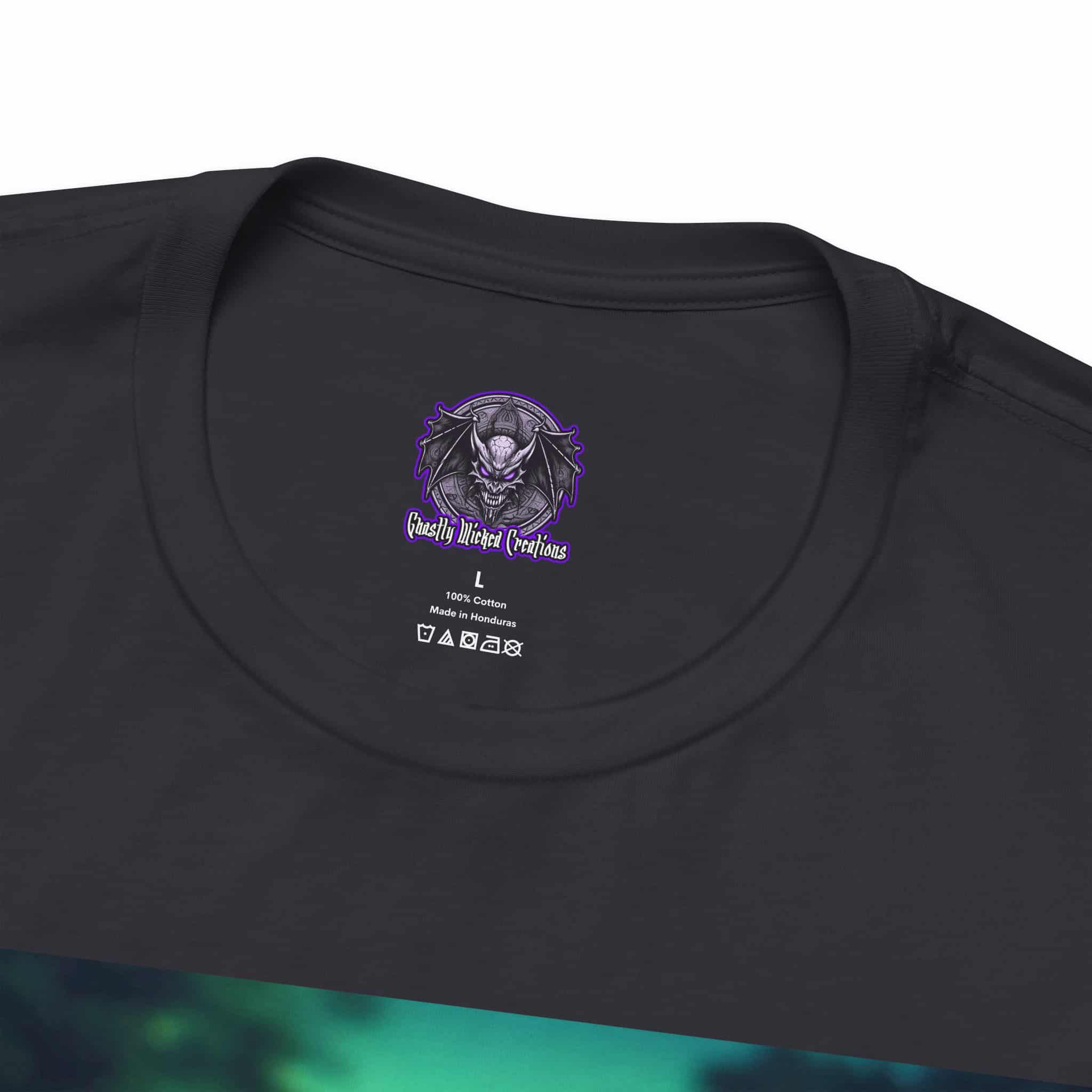 Arm The Animals: Black Leopard Panther #AA-D-BP001 Unisex Jersey Short Sleeve Tee - Image 10