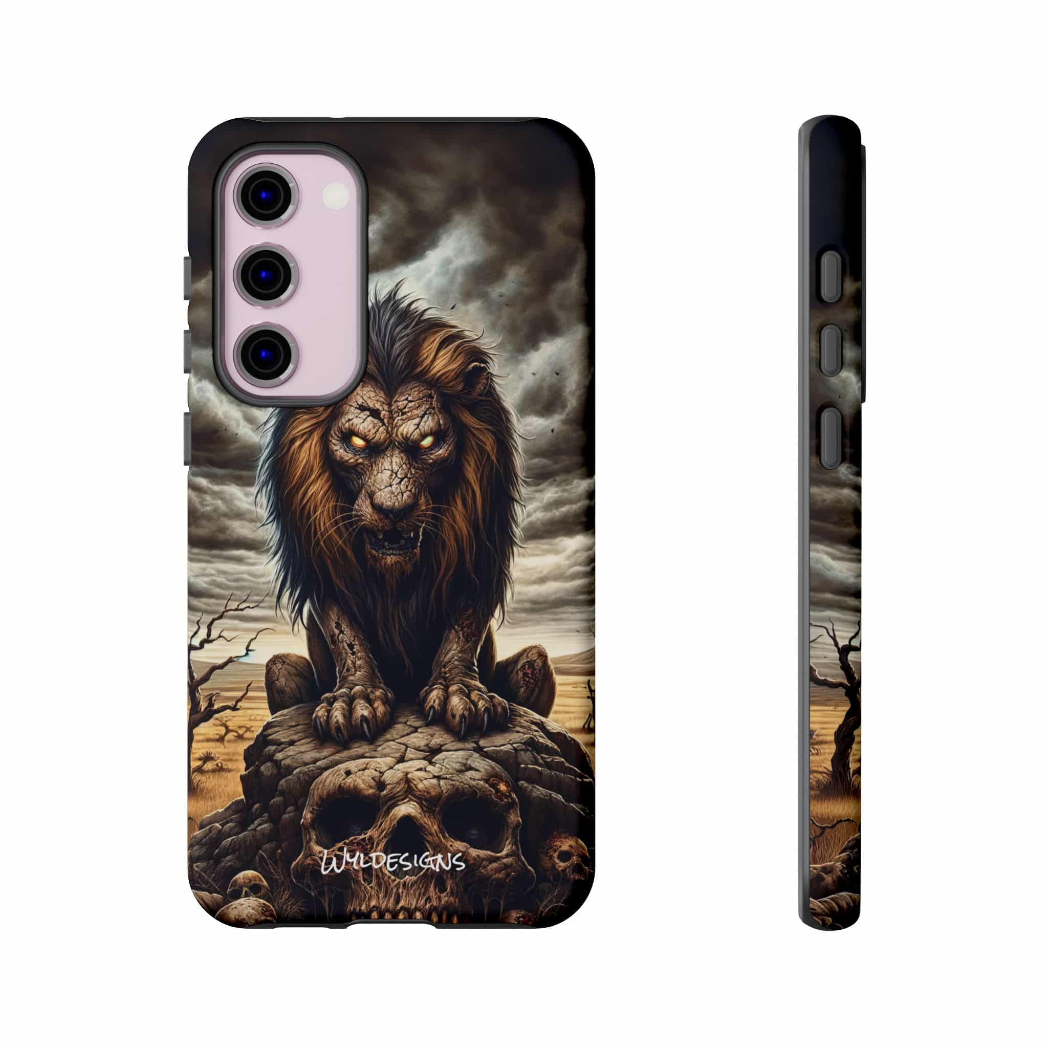 Undead Lion WD-D015 By Wyldesigns Tough Cases - Image 88