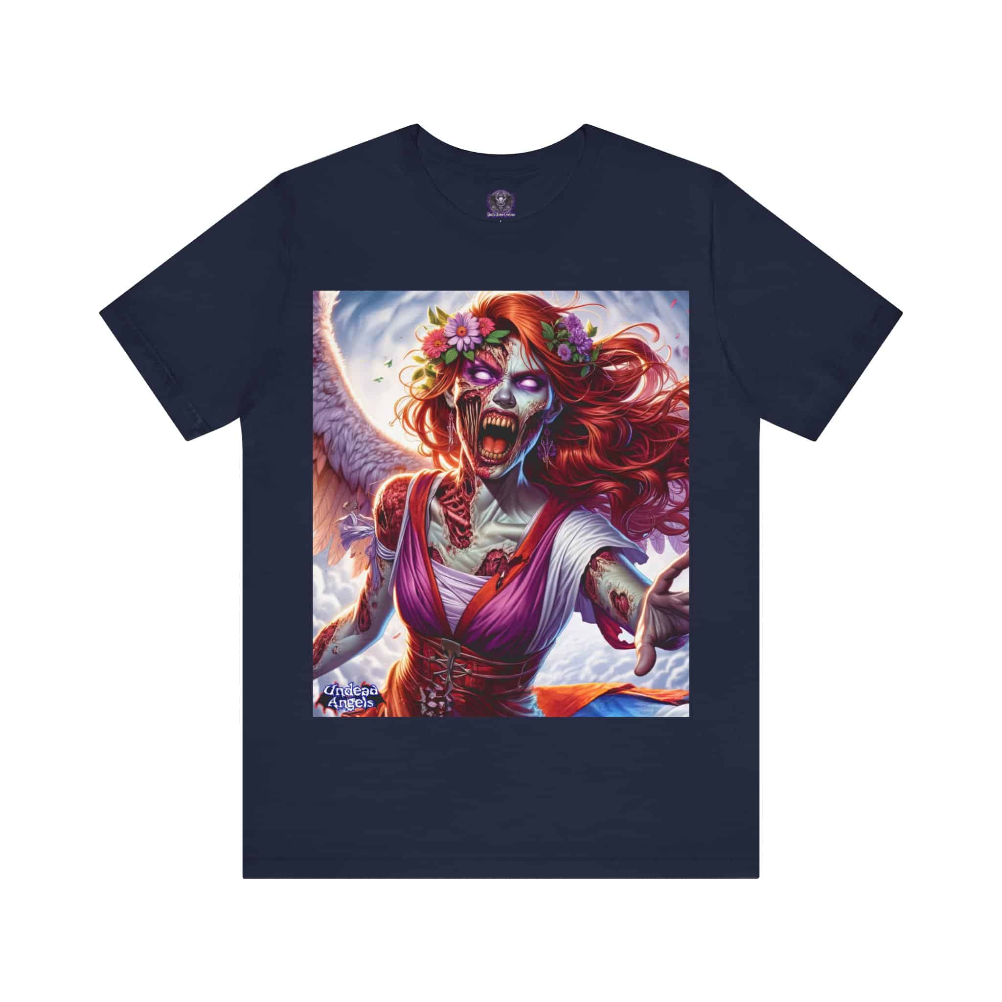 Scarlet Undead Angels Zombie Cupid #DSZ-004C Unisex Jersey Short Sleeve Tee - Image 13