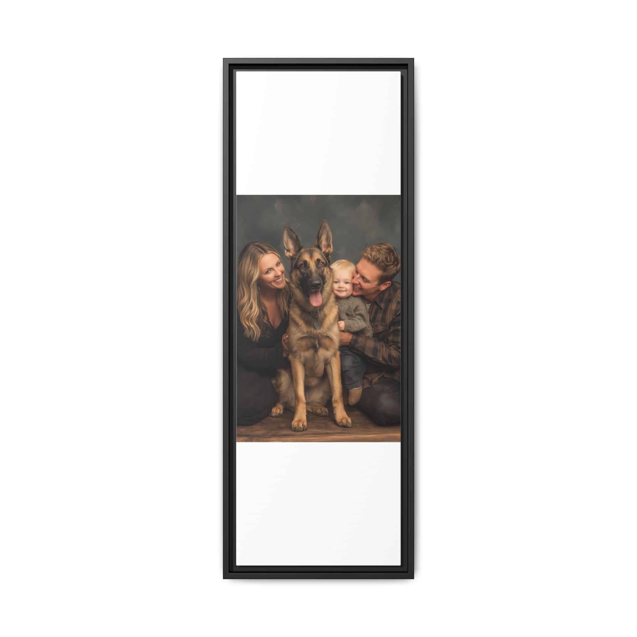 Personalized Framed Family Canvas Wall Art Vertical Multiple Sizes Available - Image 181