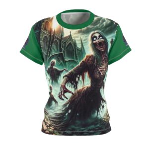 Zombies Emerge #DZ-002 Women's Cut & Sew Tee (AOP)