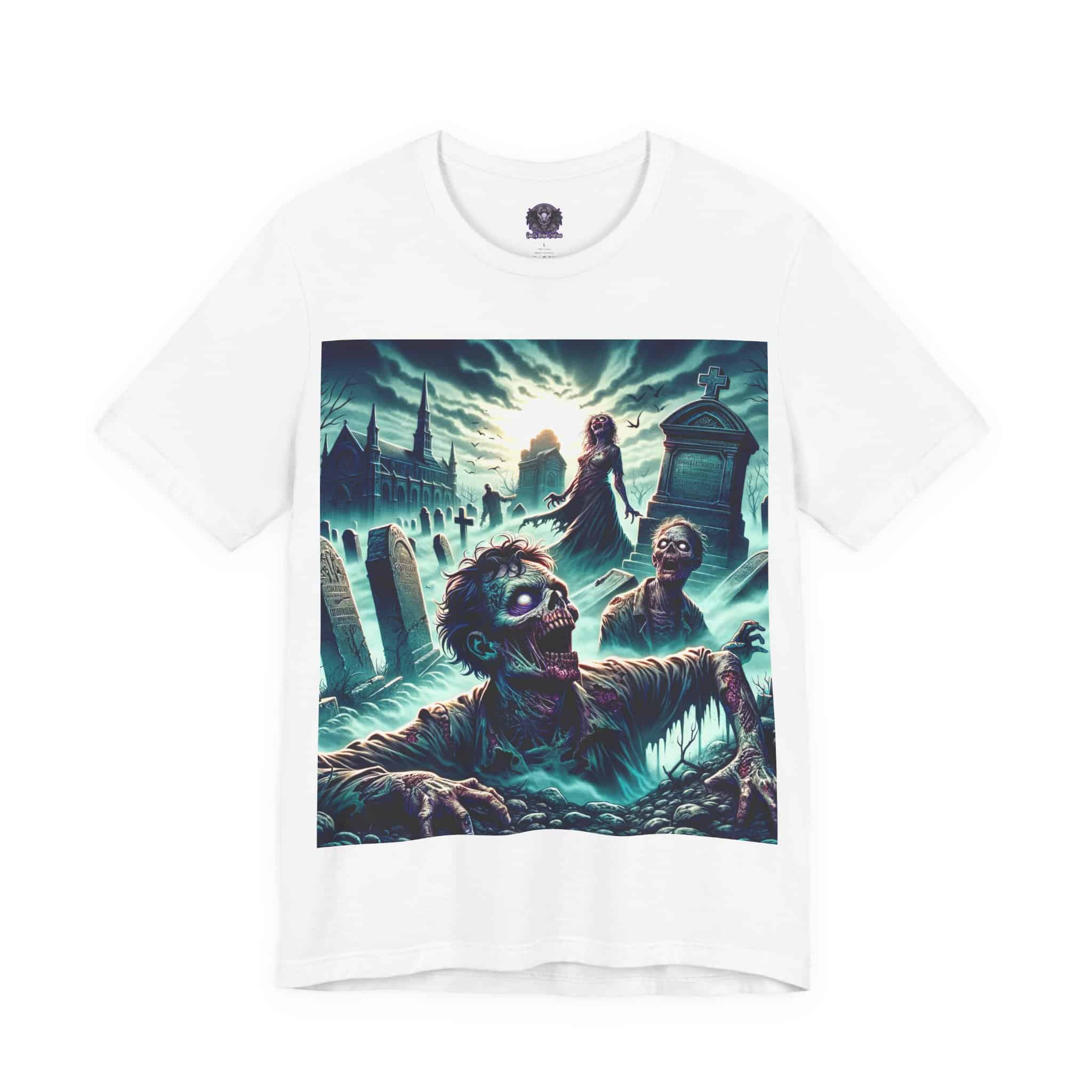 Zombies Emerge #DZ-003 Unisex Jersey Short Sleeve Tee - Image 18