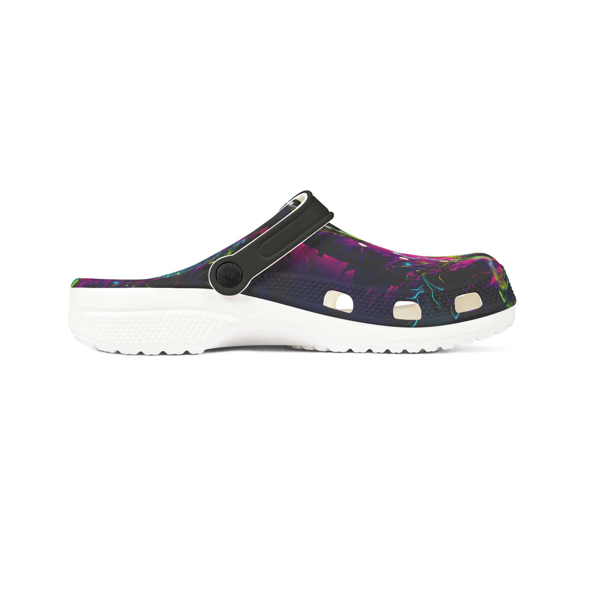 Frankenstein & His Bride Pop 60's Art Style Clog Style Shoes - Image 12