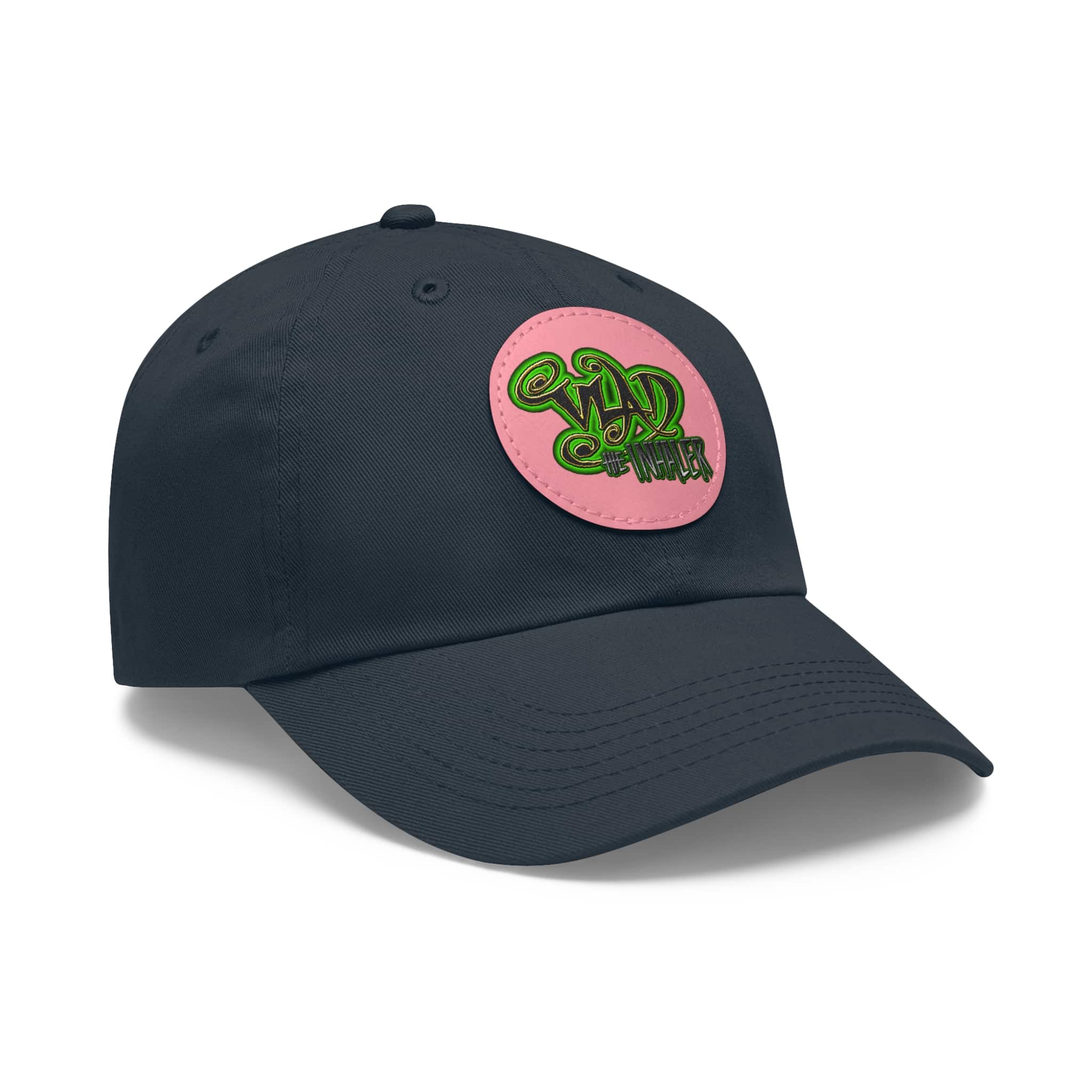 Vlad The Inhaler Band Artistic Round Leather Patch Dad Hat - Stylish Casual Cap - Image 87