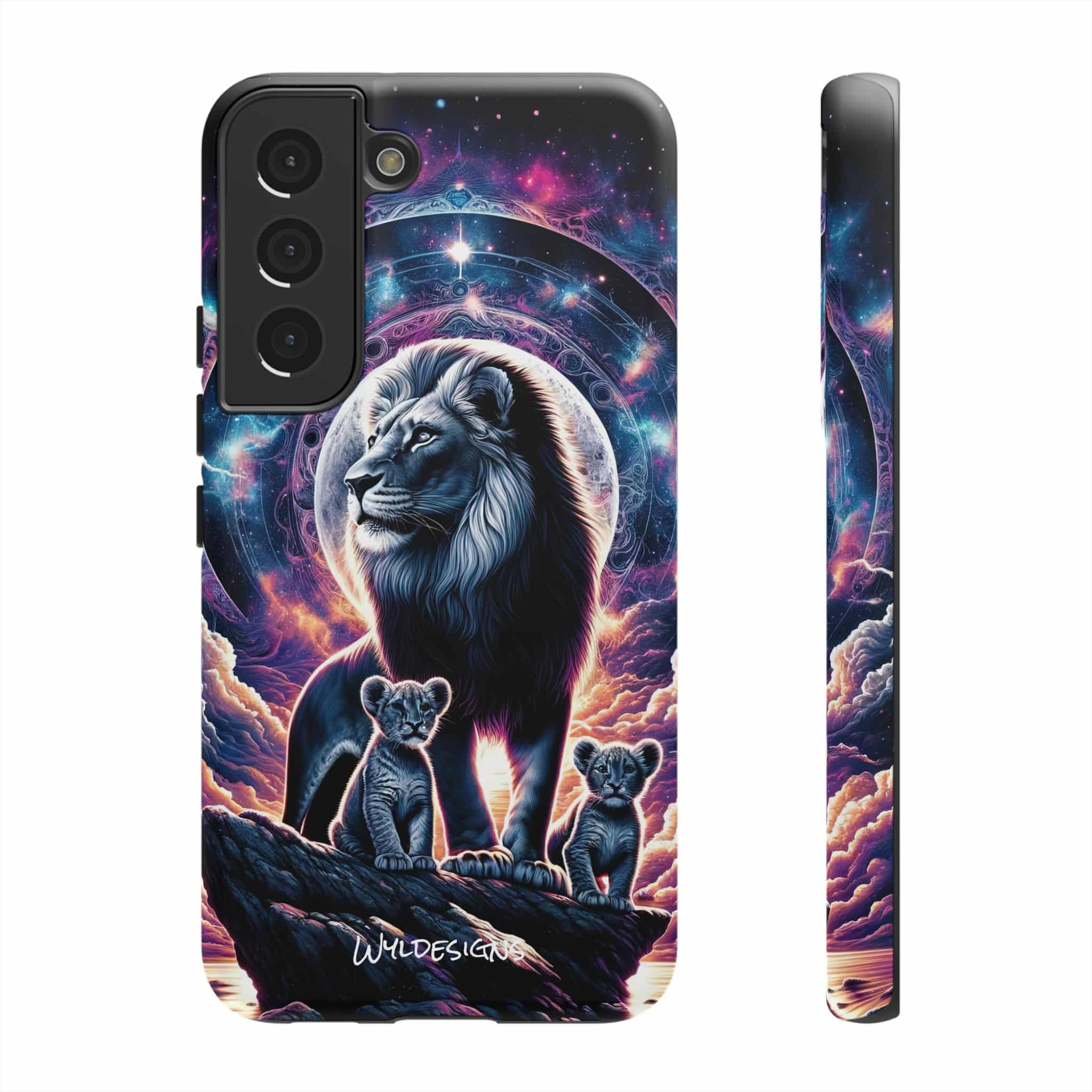 Cosmic Lion Family WD-D006 By Wyldesigns Tough Cases - Image 61