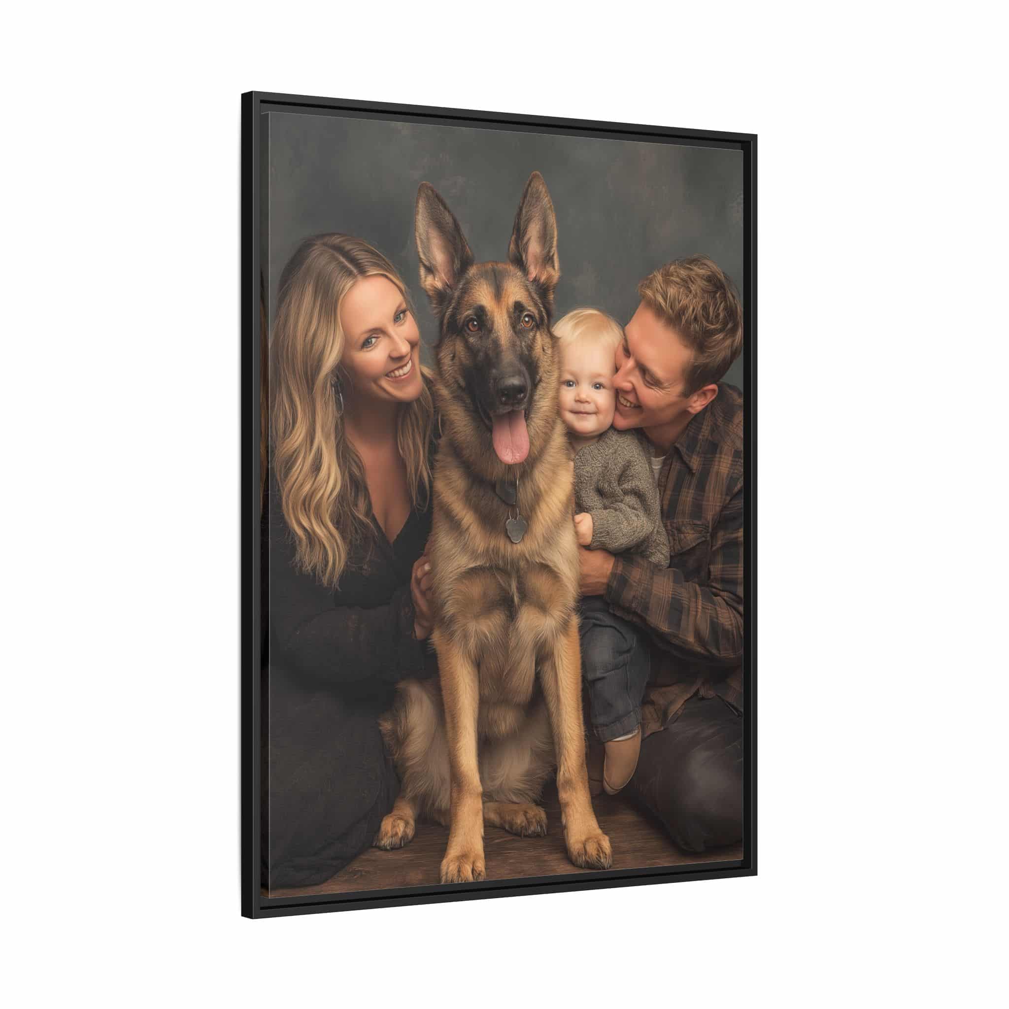 Personalized Framed Family Canvas Wall Art Vertical Multiple Sizes Available - Image 34