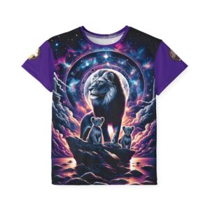 Cosmic Lion Family WD-D006 By Wyldesigns Kids Sports Jersey (AOP)