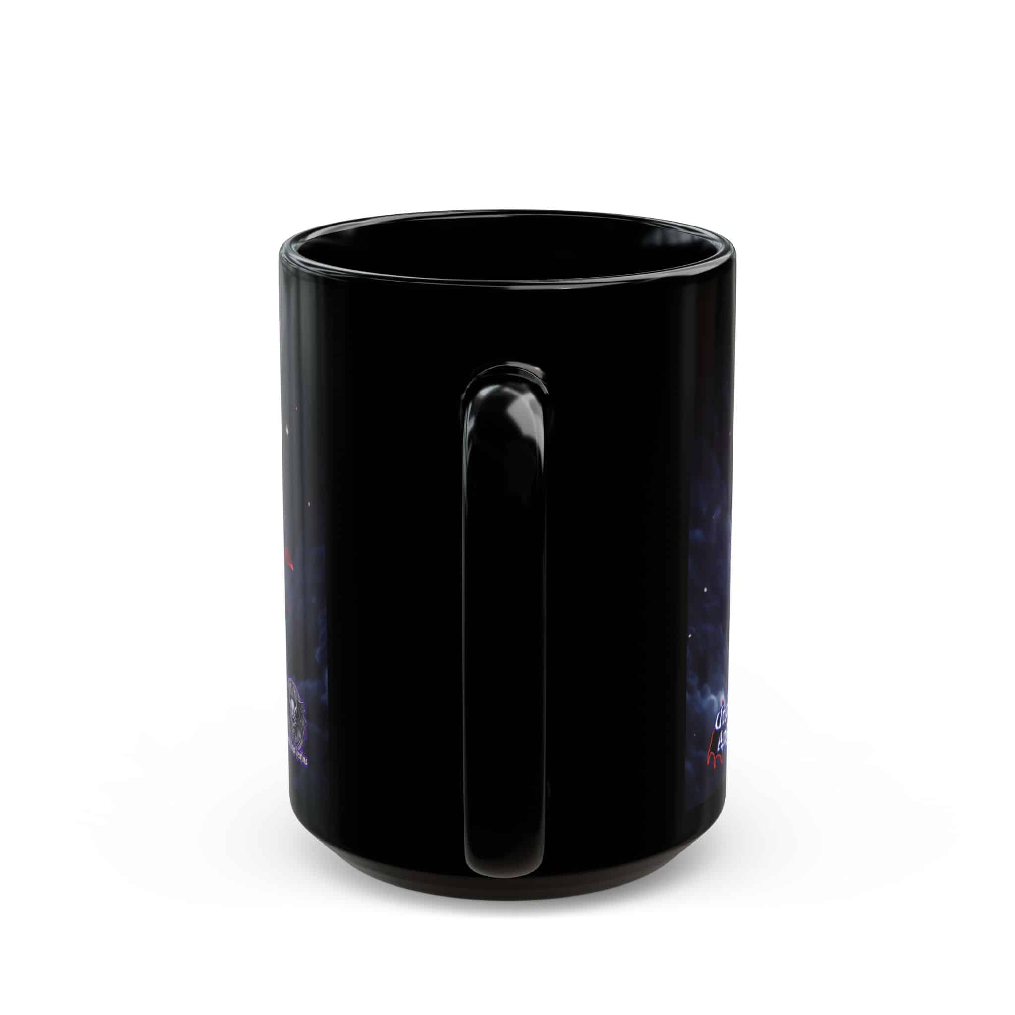 Scarlet Undead Angels Zombie Cupid #DSZ-004L Black Mug (11oz, 15oz) - Image 8