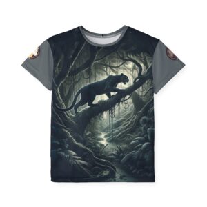 Black Panther WD-D002 By Wyldesigns Kids Sports Jersey (AOP)