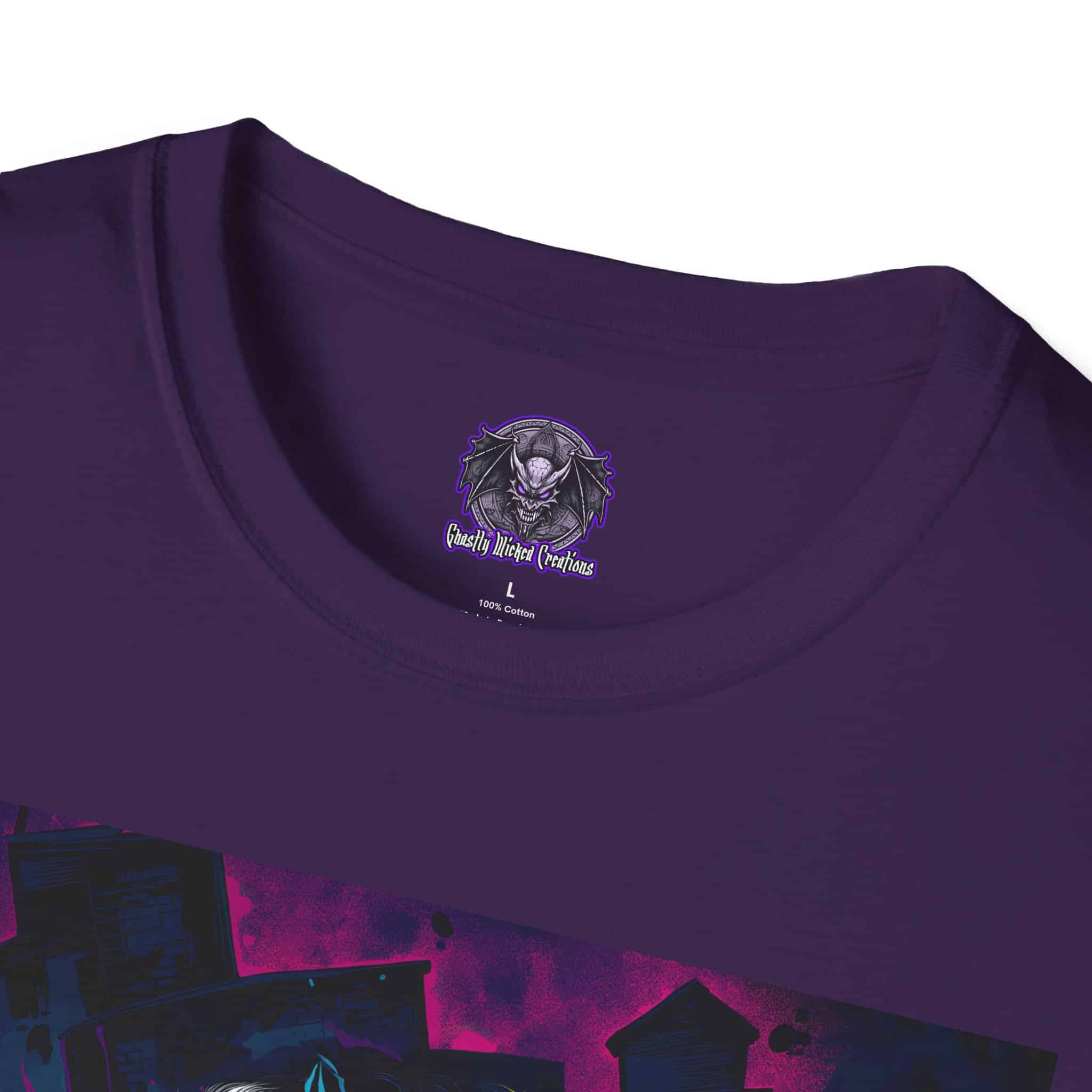 Bride of Frankenstein Pop Art 60's Style Unisex T-Shirt - Image 35