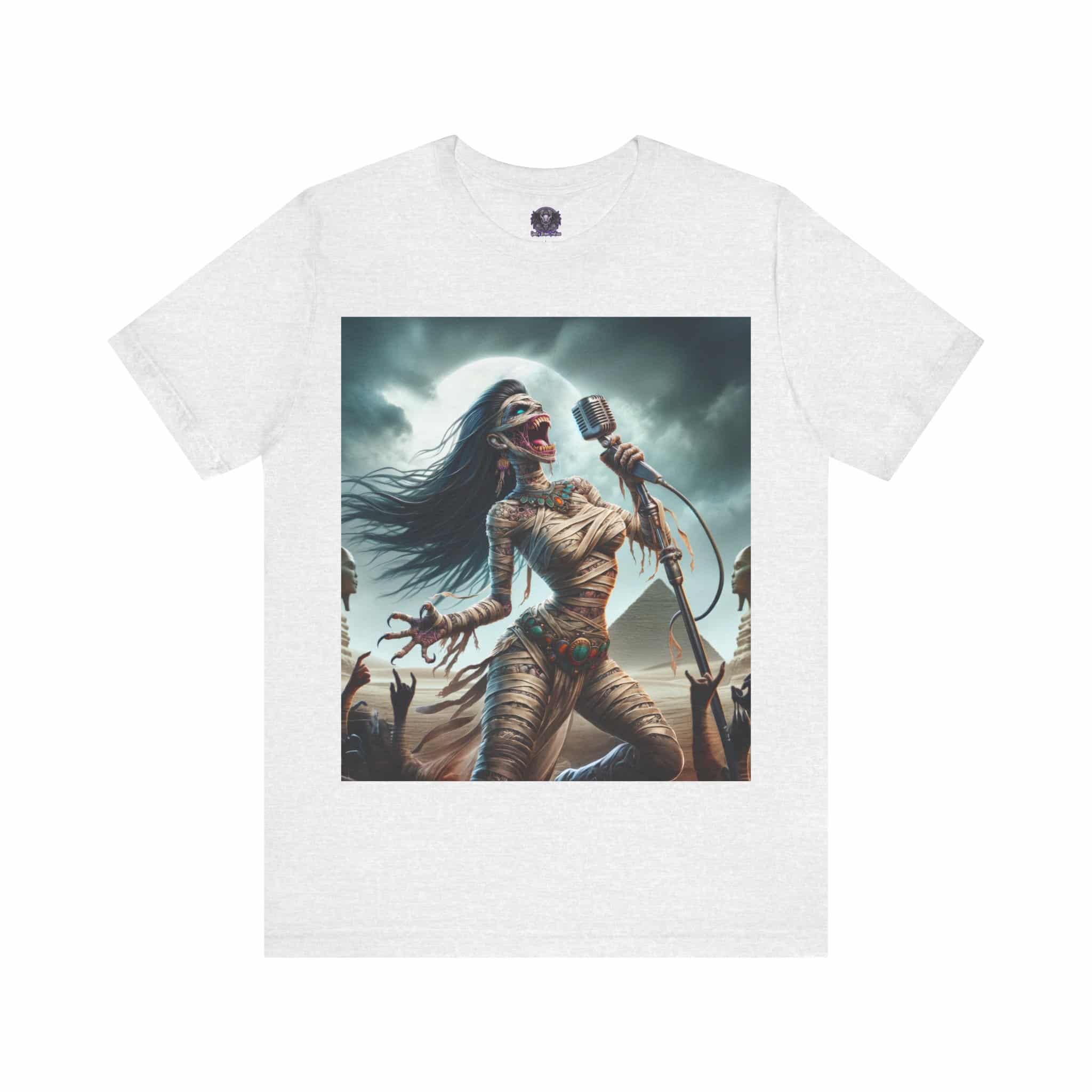 Monster Mosh 2024 Tour Mummy Goddess Singer #MM-D-MG01 Unisex Jersey Short Sleeve Tee - Image 36