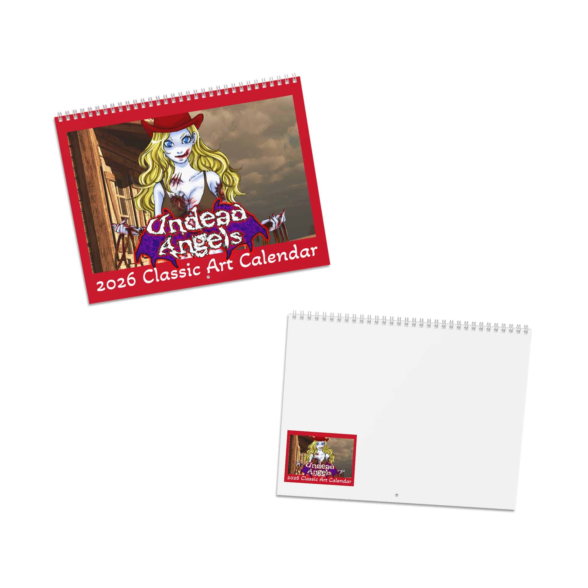 Vlad's Undead Angels 2026 Calendar - Anniversary Edition - Image 2