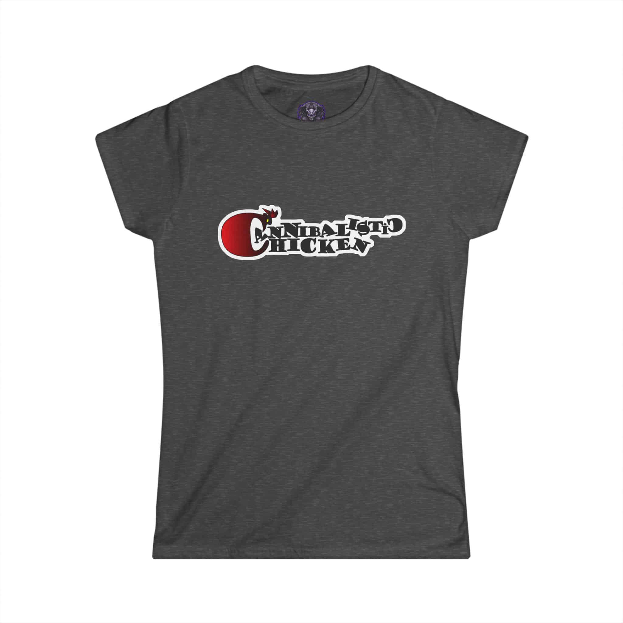 Cannibalistic Chicken Band New Logo Women's Softstyle Tee - Image 13