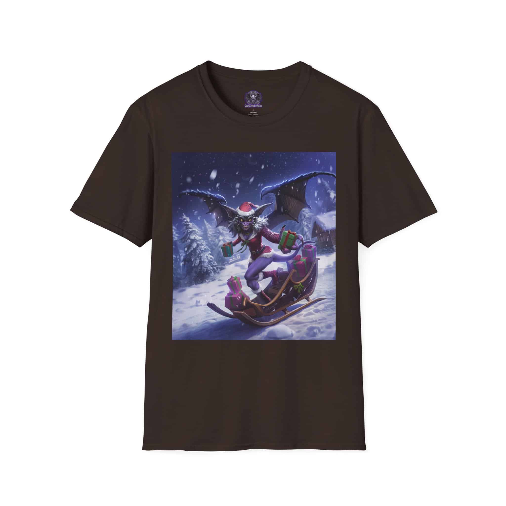 Gift Giving Gremlin Elf I Unisex T-Shirt Christmas - Image 26