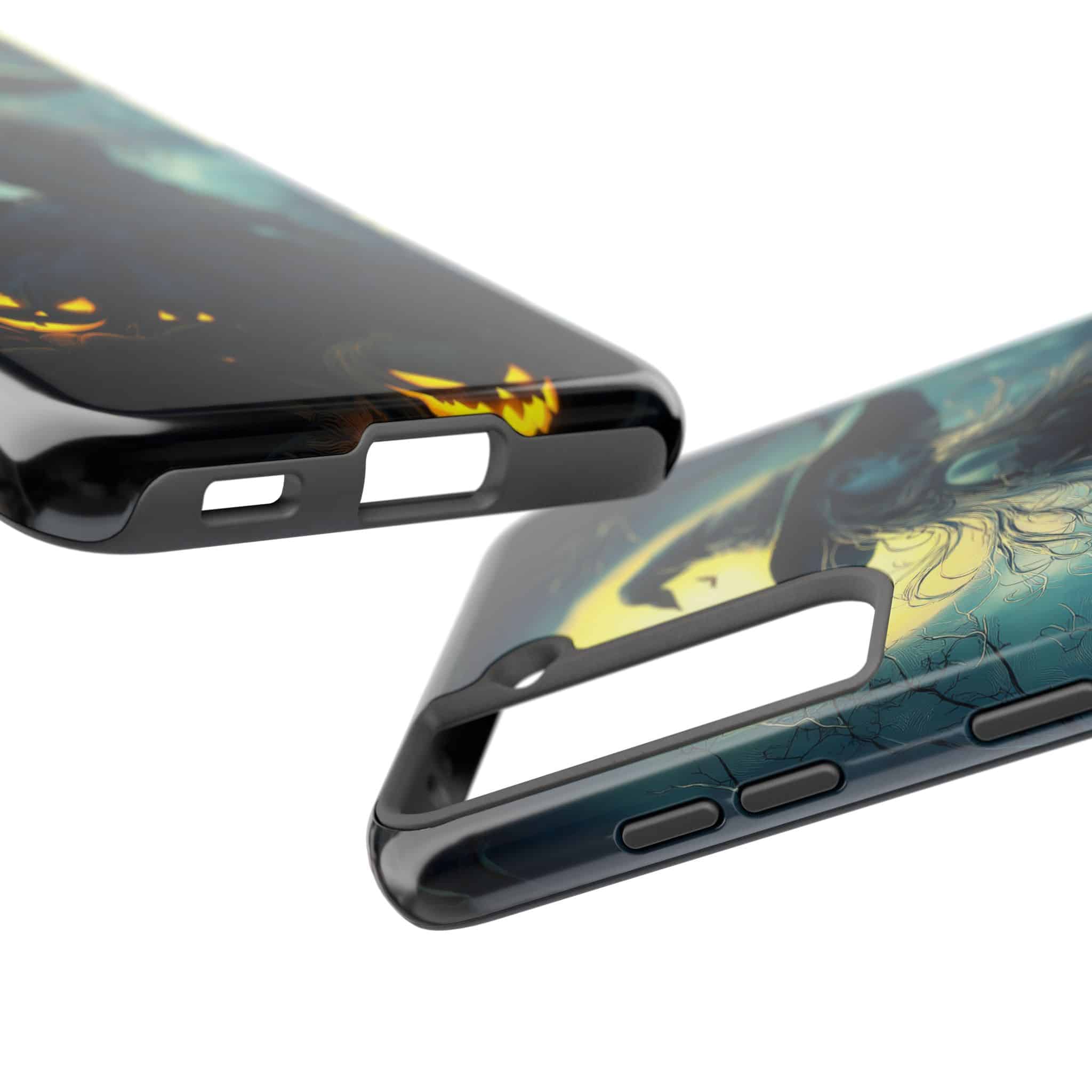 Witch With Black Cat By Moonlight #MJ-W001 Samsung S21, S22, S23, & S24 Tough Phone Cases - Image 15