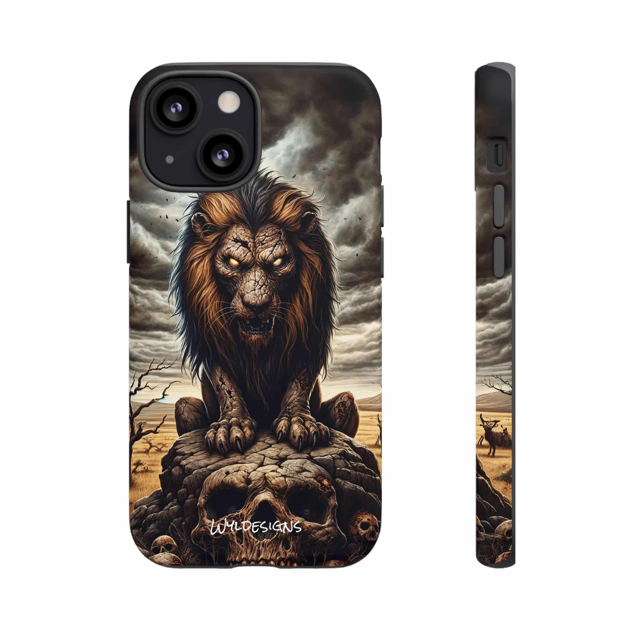 Undead Lion WD-D015 By Wyldesigns Tough Cases - Image 42