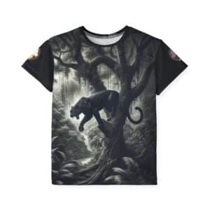 Black Panther WD-D003 By Wyldesigns Kids Sports Jersey (AOP)
