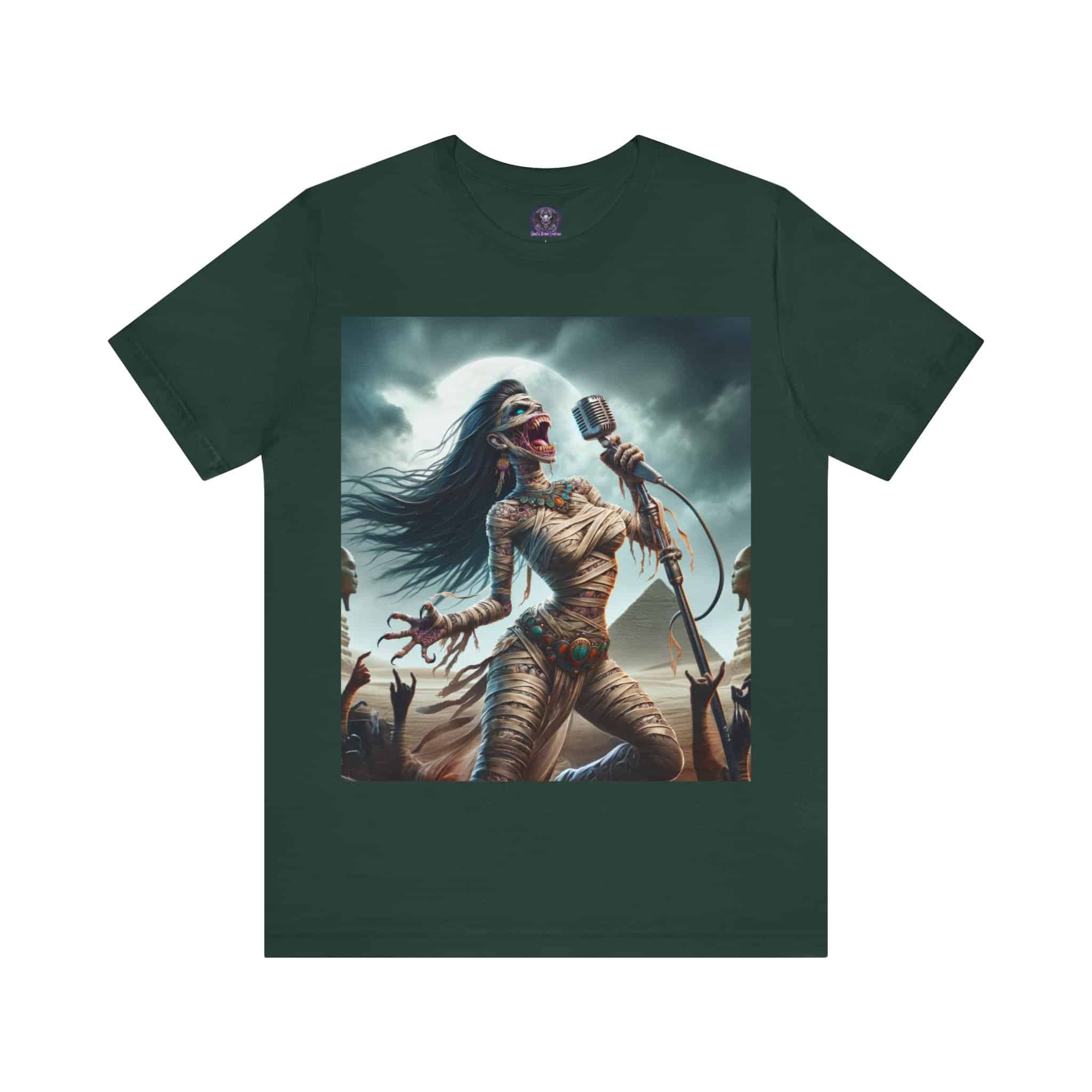 Monster Mosh 2024 Tour Mummy Goddess Singer #MM-D-MG01 Unisex Jersey Short Sleeve Tee - Image 49