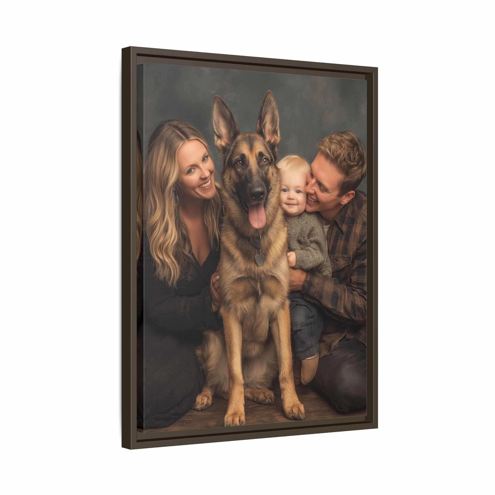 Personalized Framed Family Canvas Wall Art Vertical Multiple Sizes Available - Image 70