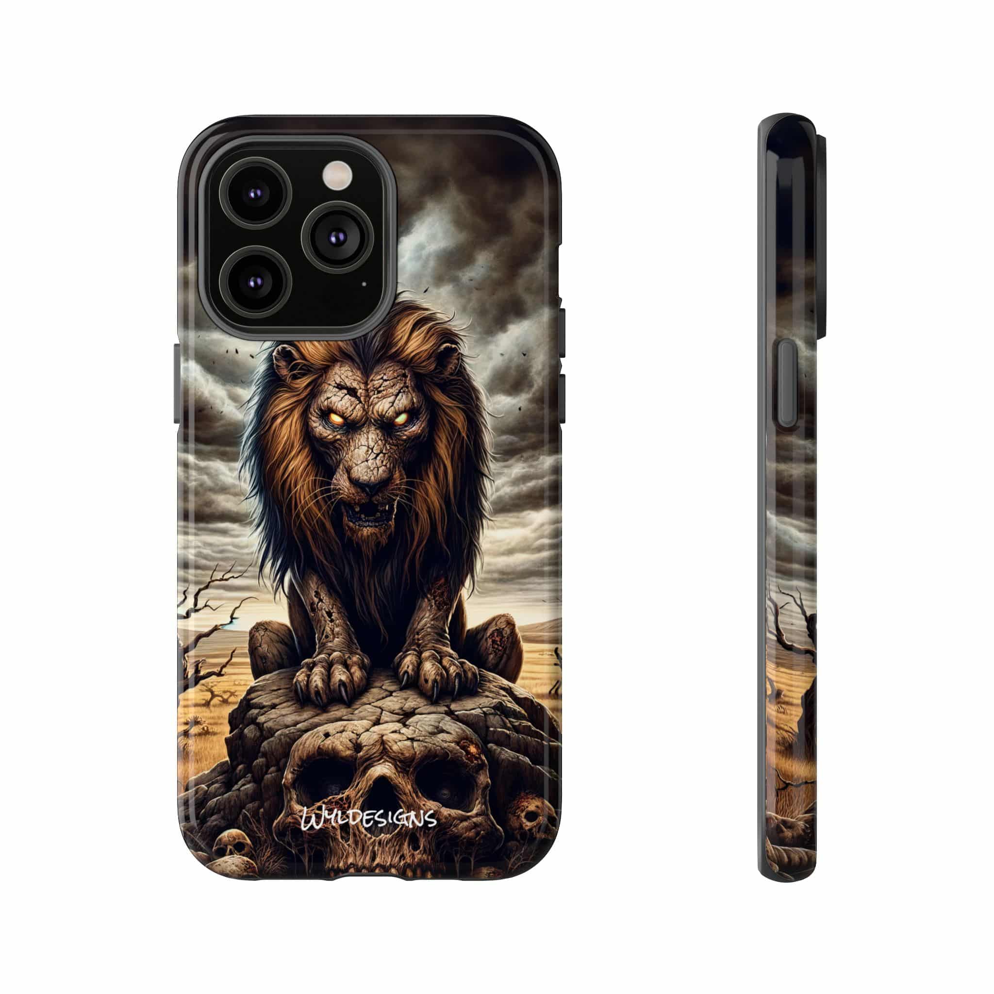 Undead Lion WD-D015 By Wyldesigns Tough Cases - Image 78