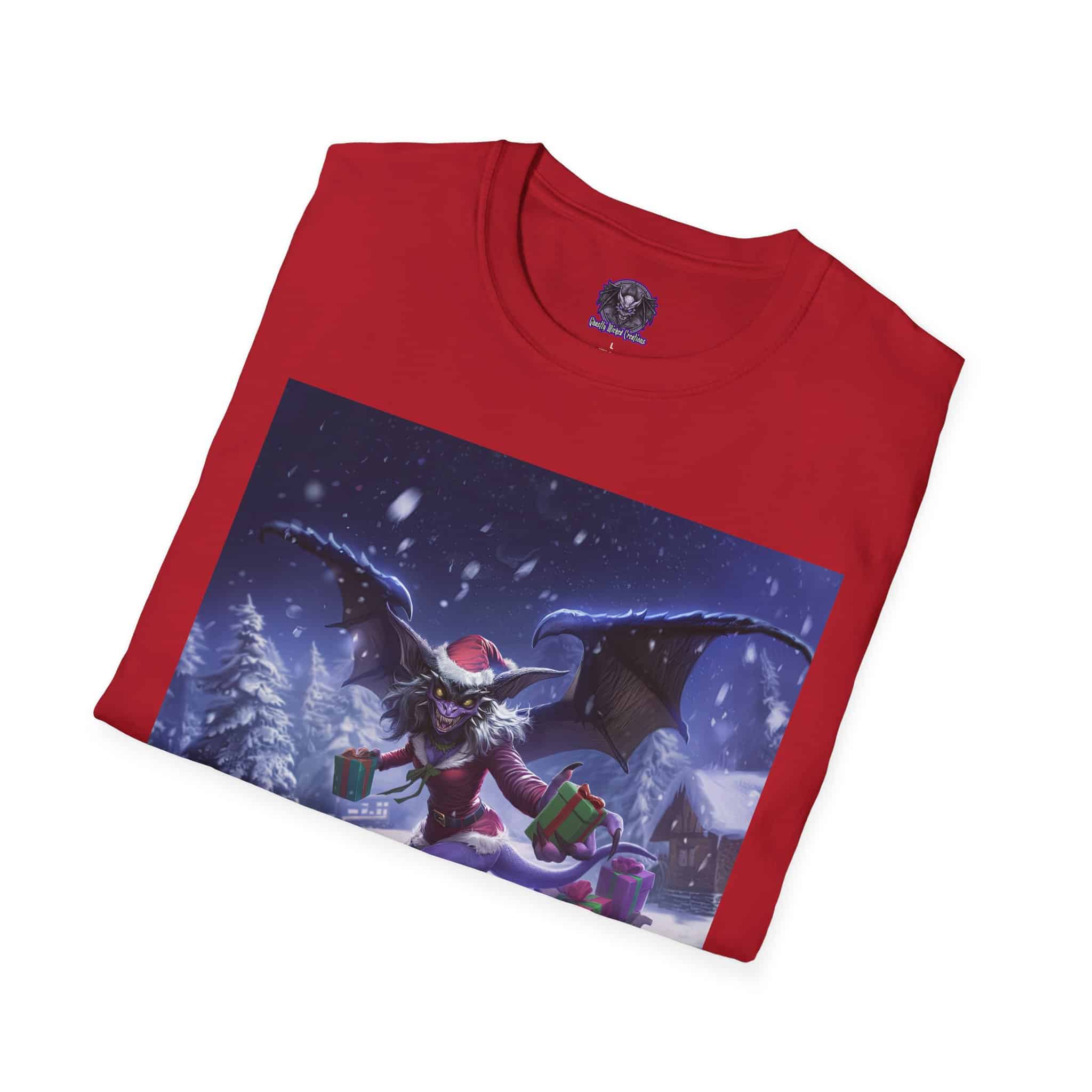Gift Giving Gremlin Elf I Unisex T-Shirt Christmas - Image 73