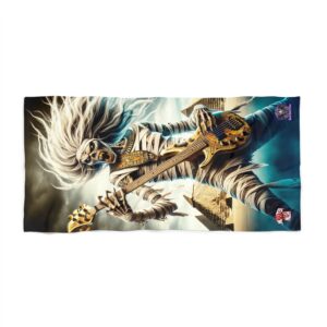 Monster Mosh 2024 Tour Mummy Bass Guitar MM-D003 Beach Towel