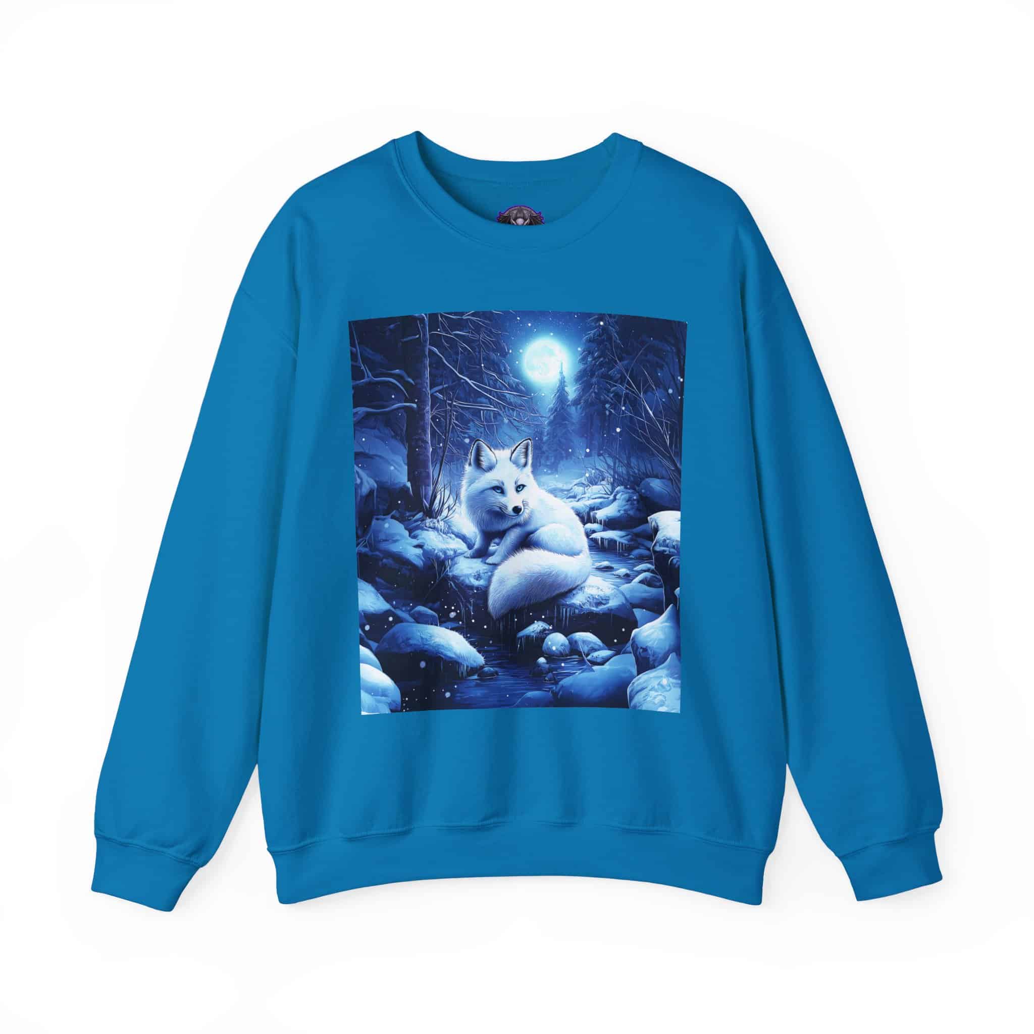 Arctic Fox by Wyldesigns Unisex Heavy Blend™ Crewneck Sweatshirt