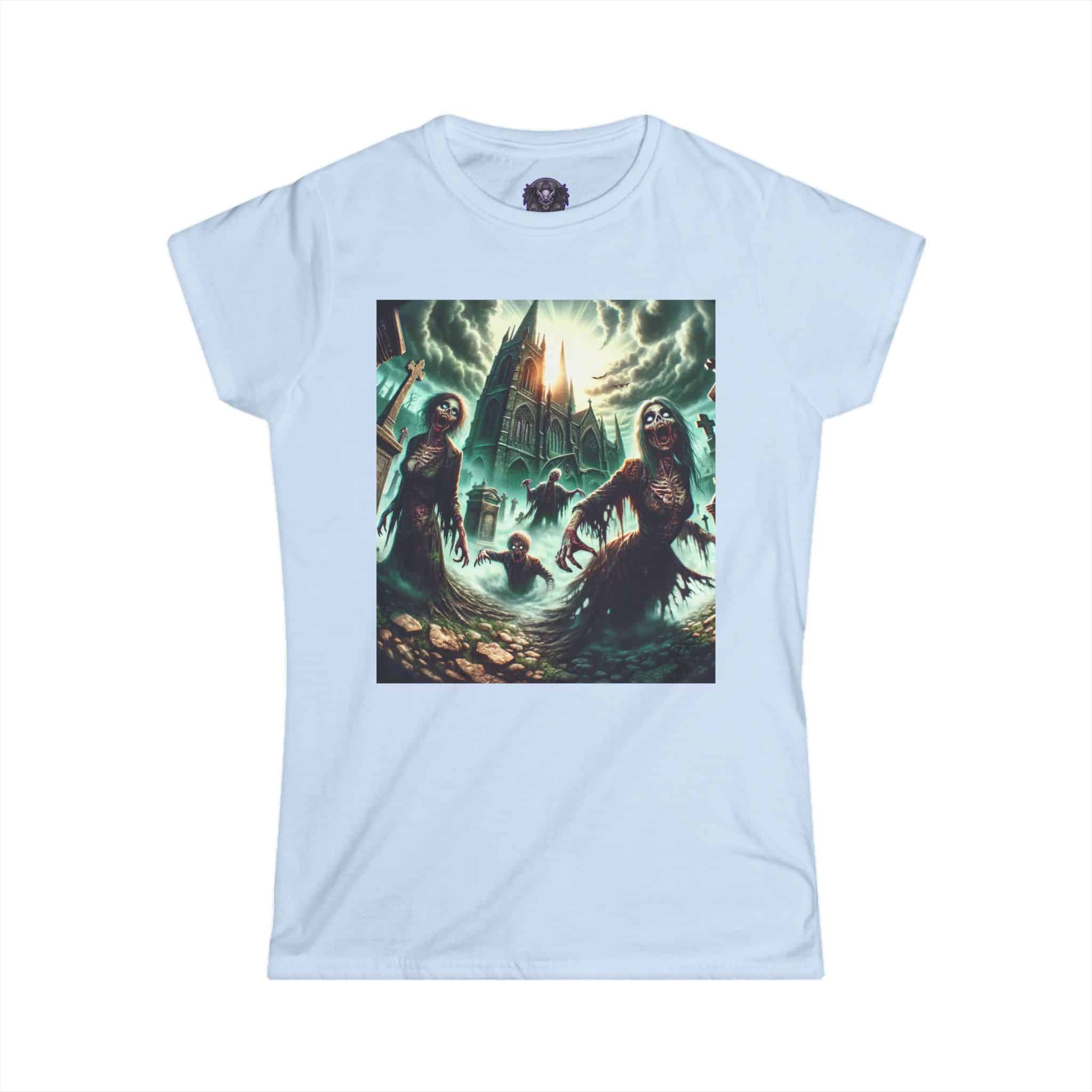 Zombies Emerge #DZ-002 Women's Softstyle Tee - Image 22