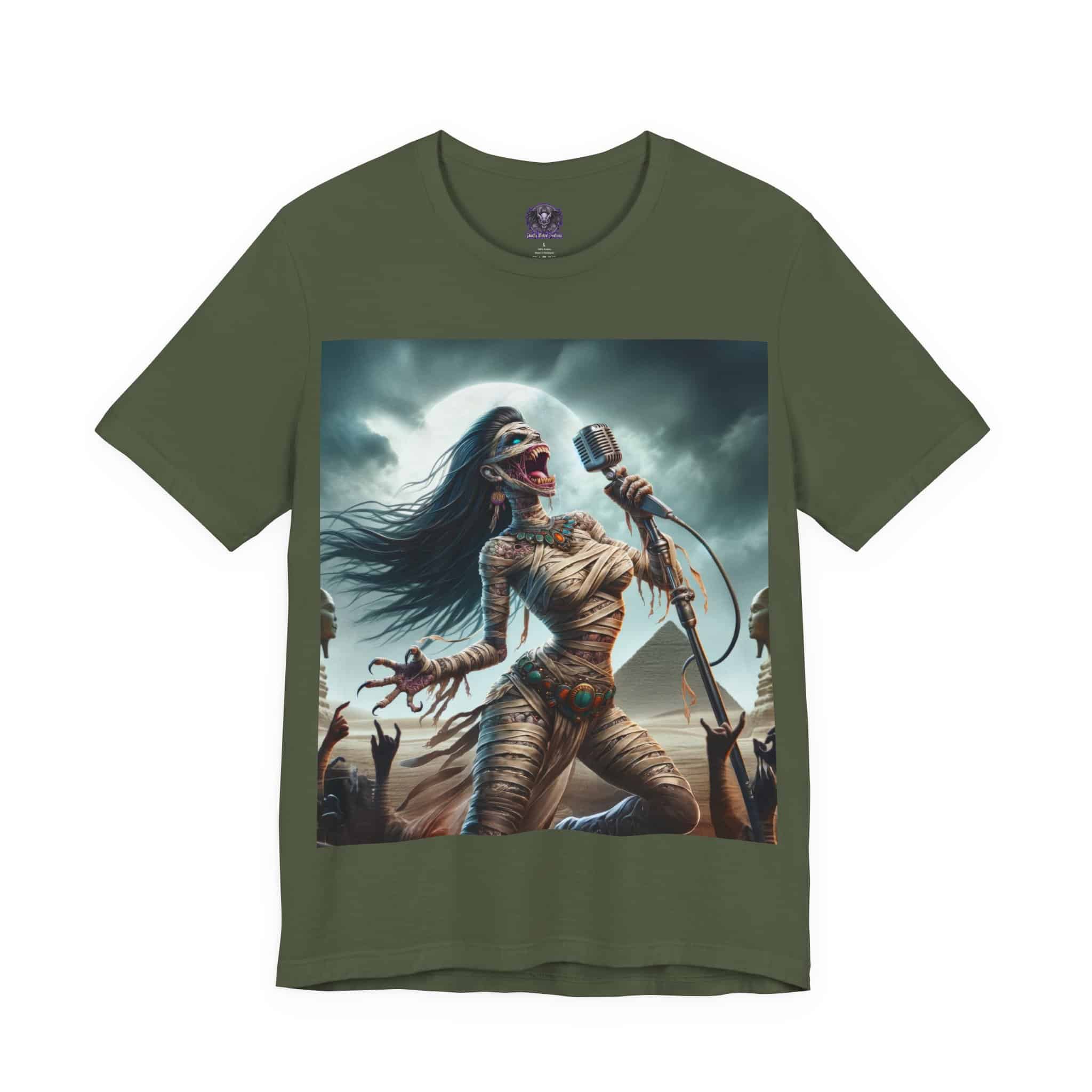 Monster Mosh 2024 Tour Mummy Goddess Singer #MM-D-MG01 Unisex Jersey Short Sleeve Tee - Image 47