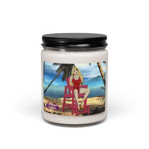 Undead Angel Zombie Lifeguard Shay – Classic Art Scented Soy Candle, 9oz