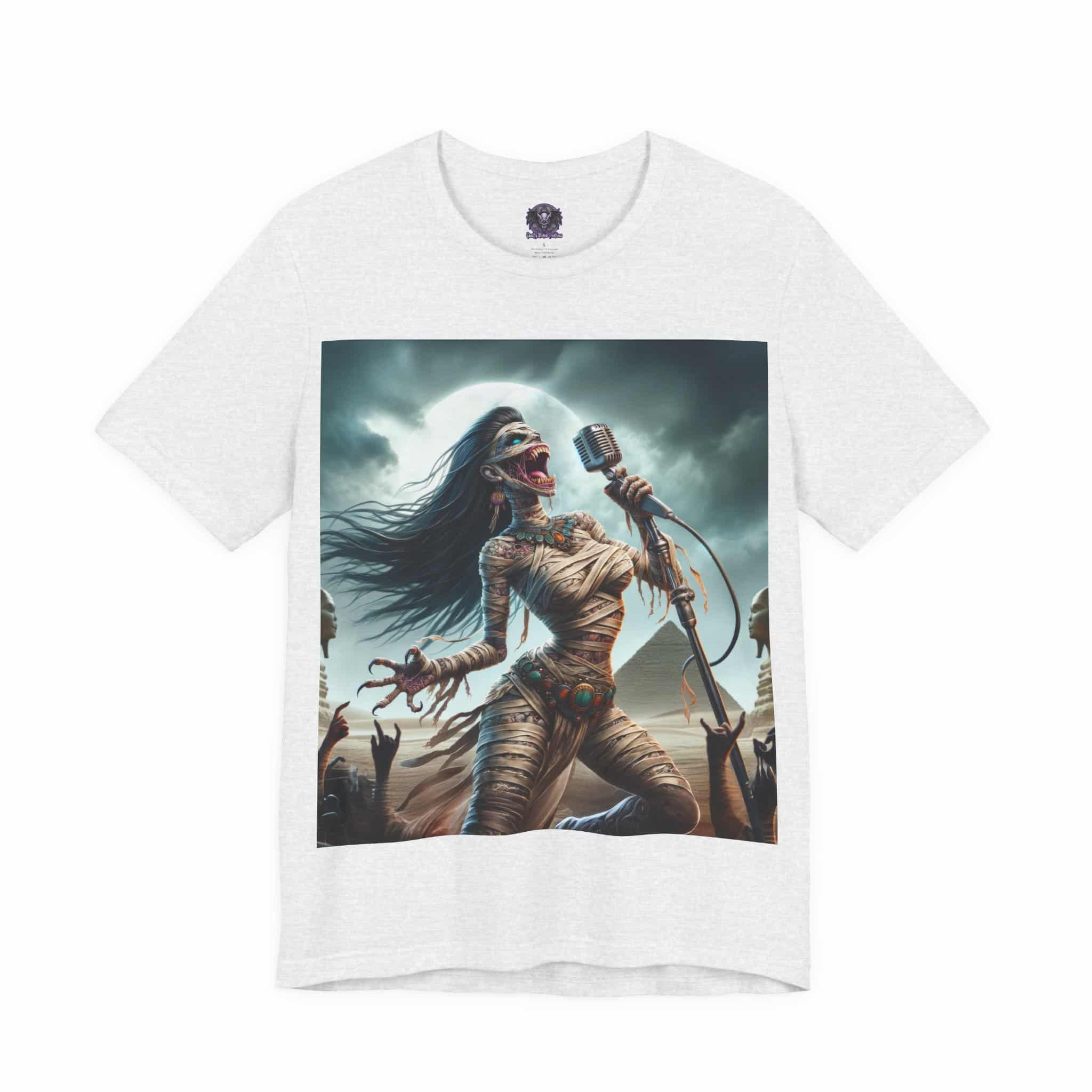 Monster Mosh 2024 Tour Mummy Goddess Singer #MM-D-MG01 Unisex Jersey Short Sleeve Tee - Image 38